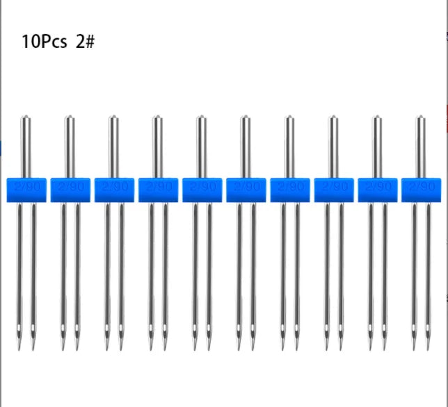 12/10/4PCS Sewing Machine Double Twin Needles