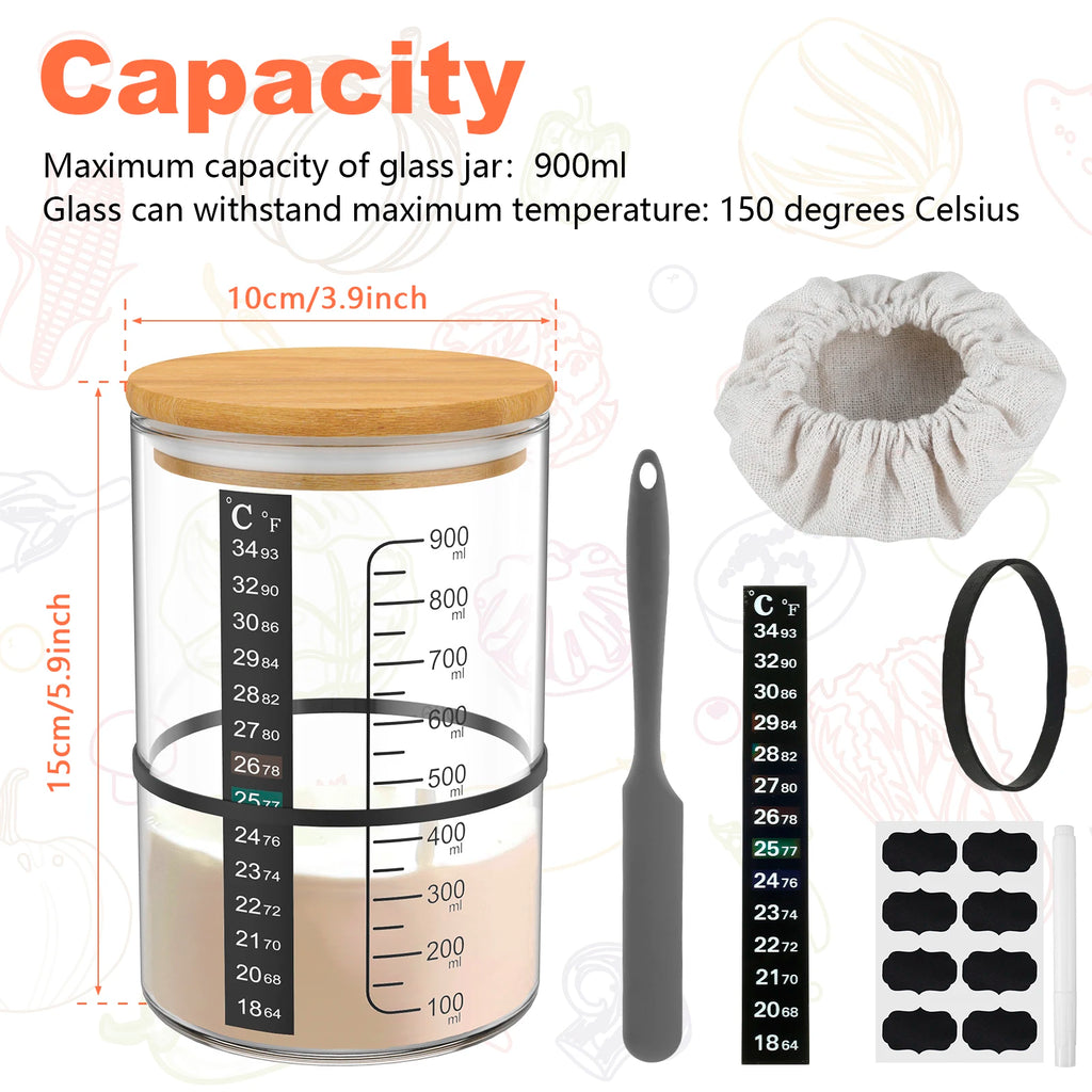 Sourdough Starter Jar Kit