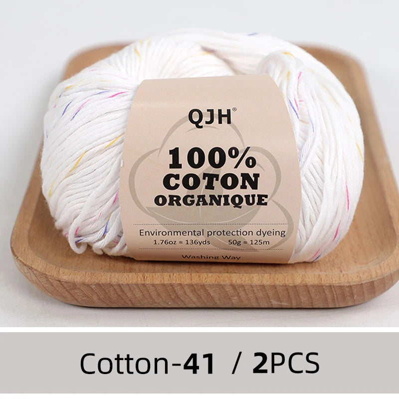 100% Organic Cotton Yarn