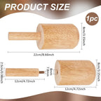 86x31inch Cup Pottery Molds Burlywood Wood