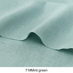 0.5m/1m/2m Faux Cotton Linen Fabric