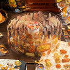 55mm*2m PET Die cut Masking Tape Stickers Retro Cartoon