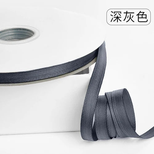 91m/roll 1cm 3/8" Rib Ribbon