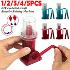 Knitting And Crocheting Machine Spool Knitter