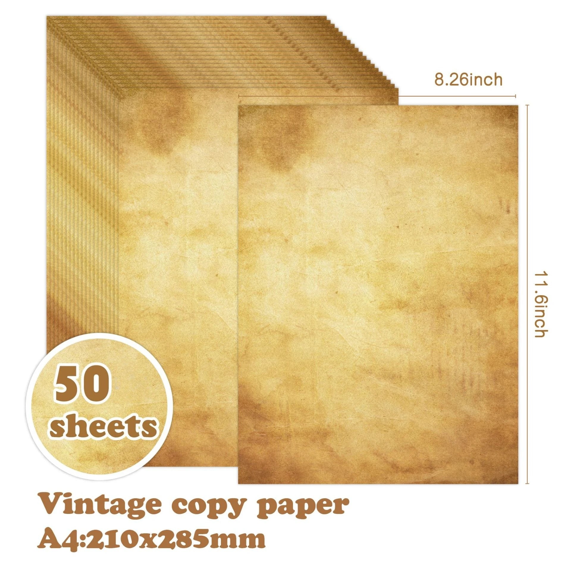 Scrapbook Craft Paper Vintage A4 Double-sided Writing Printing Paper
