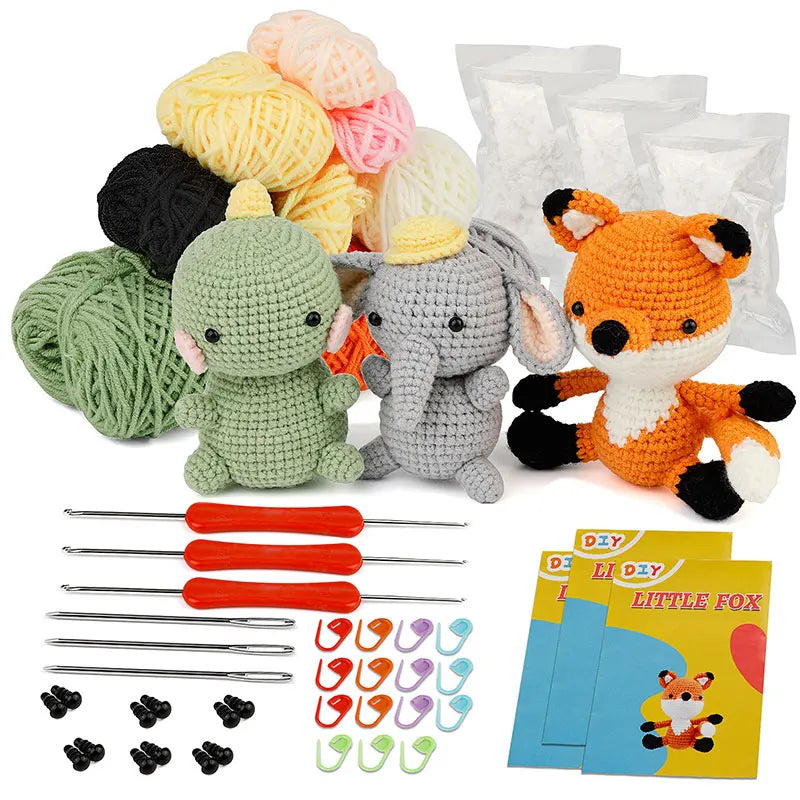 Crochet Animal Kit