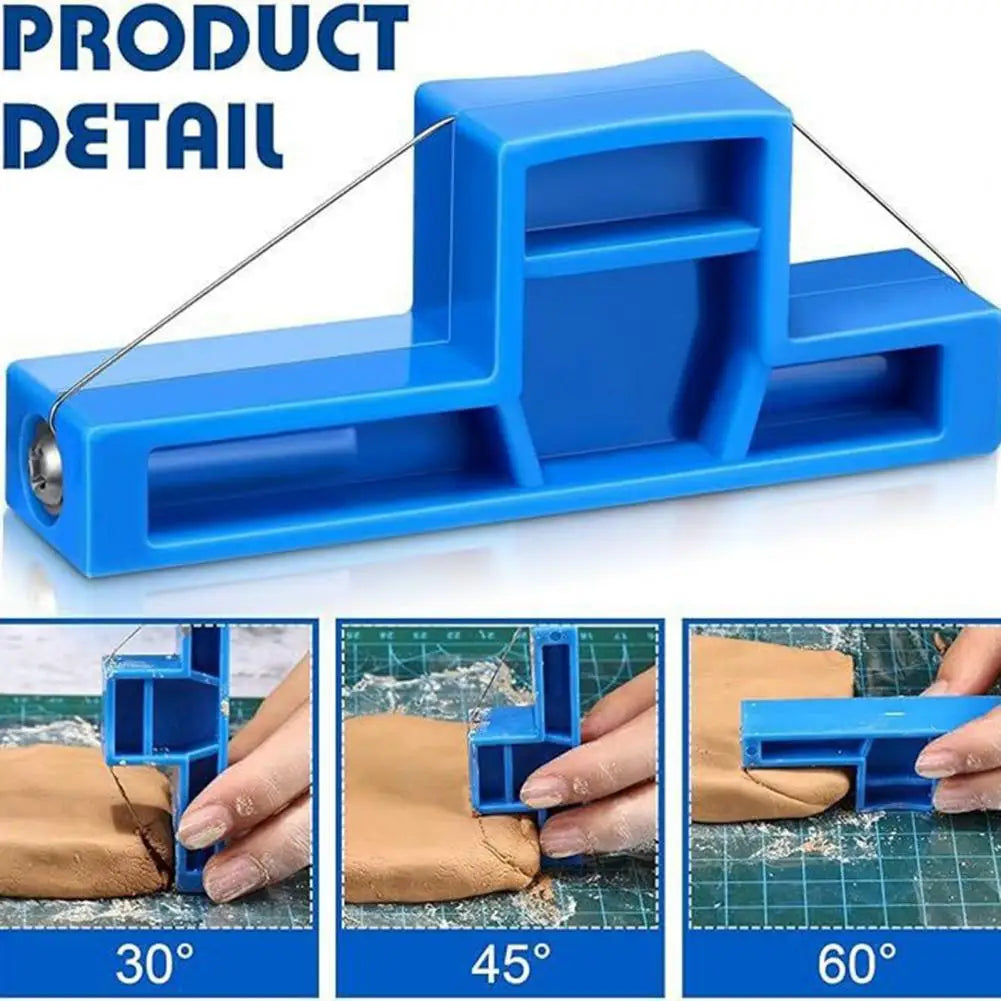 Pottery Angle Cutting Clay Tools Portable Mud Board Splicing Trimming Tools