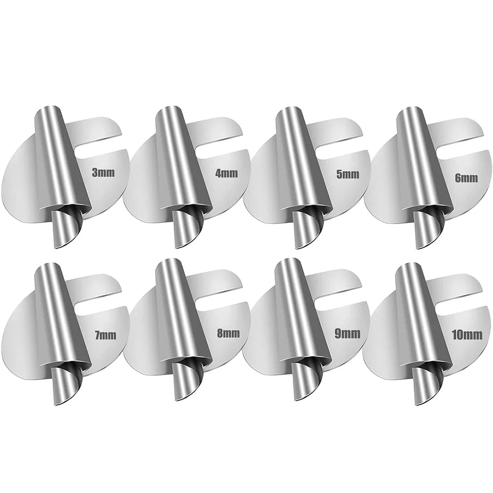 8 PCS Universal Sewing Rolled Hemmer Presser Foot