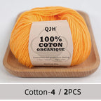 100% Organic Cotton Yarn