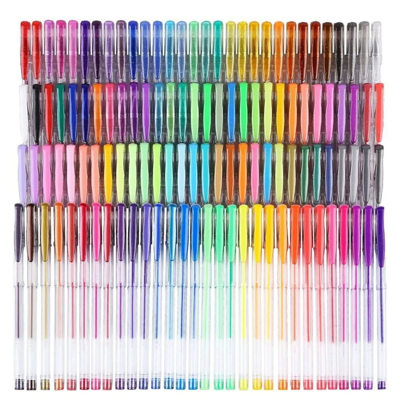 100 Colors Gel Pens