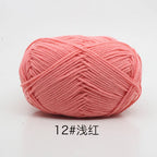 40-50g/Set 4ply Milk Cotton(80%) Knitting Yarn