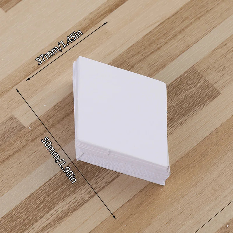 100 Pcs Paper Templates