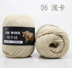 Yak 3-Strand Wool Yarn