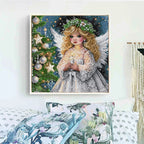 Christmas Angel Joy Sunday Counted Cross Stitch Complete Kit