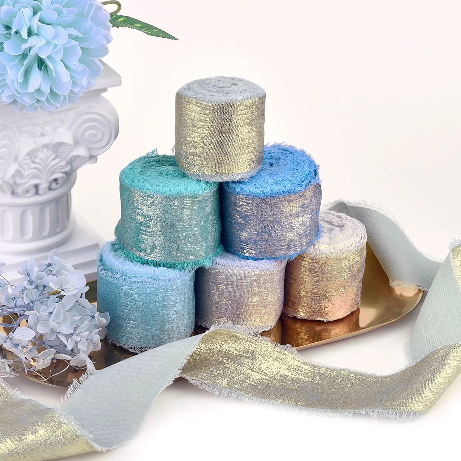 5M/Roll Silk Ribbon