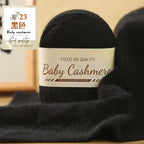 50g/roll Soft Wool Knitting Cashmere Long Thin Yarn