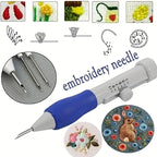 Embroidery Punch Needle Kit Stitching Tool Set