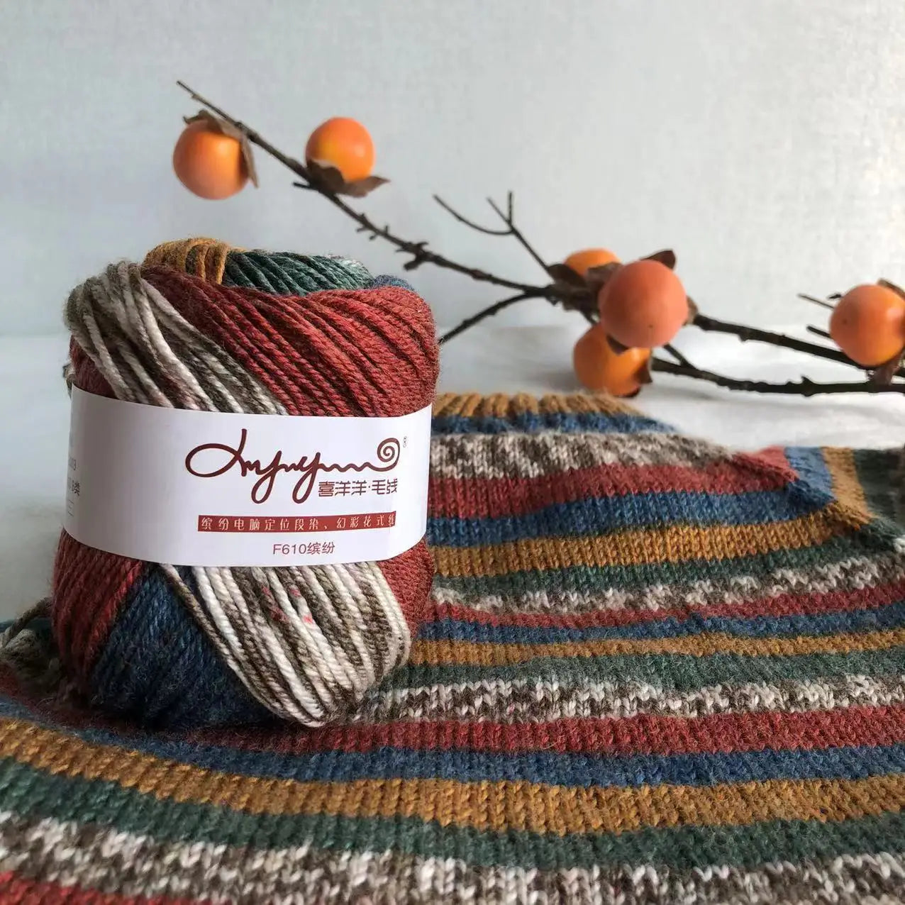 100% Cotton Handwoven Medium and Fine Dyed Yarn