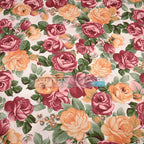 Rose Printed Cotton Fabrics by the Meter