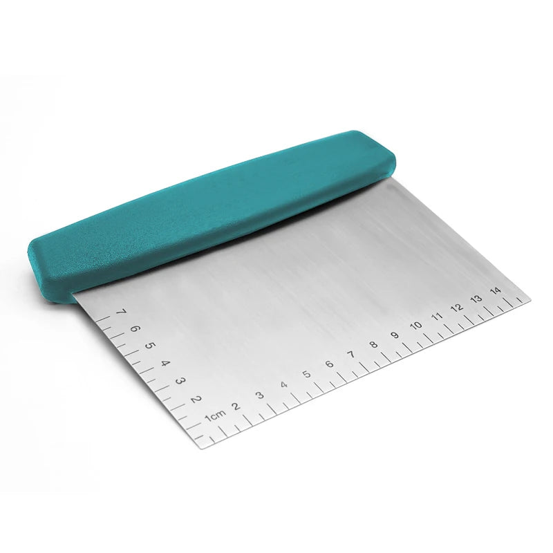 Stainless Steel Dough Cutter with Measurement Marks