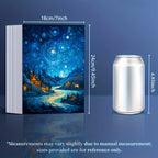 10-Pack 7x9.45 Inch Premium Thick Canvas Panels