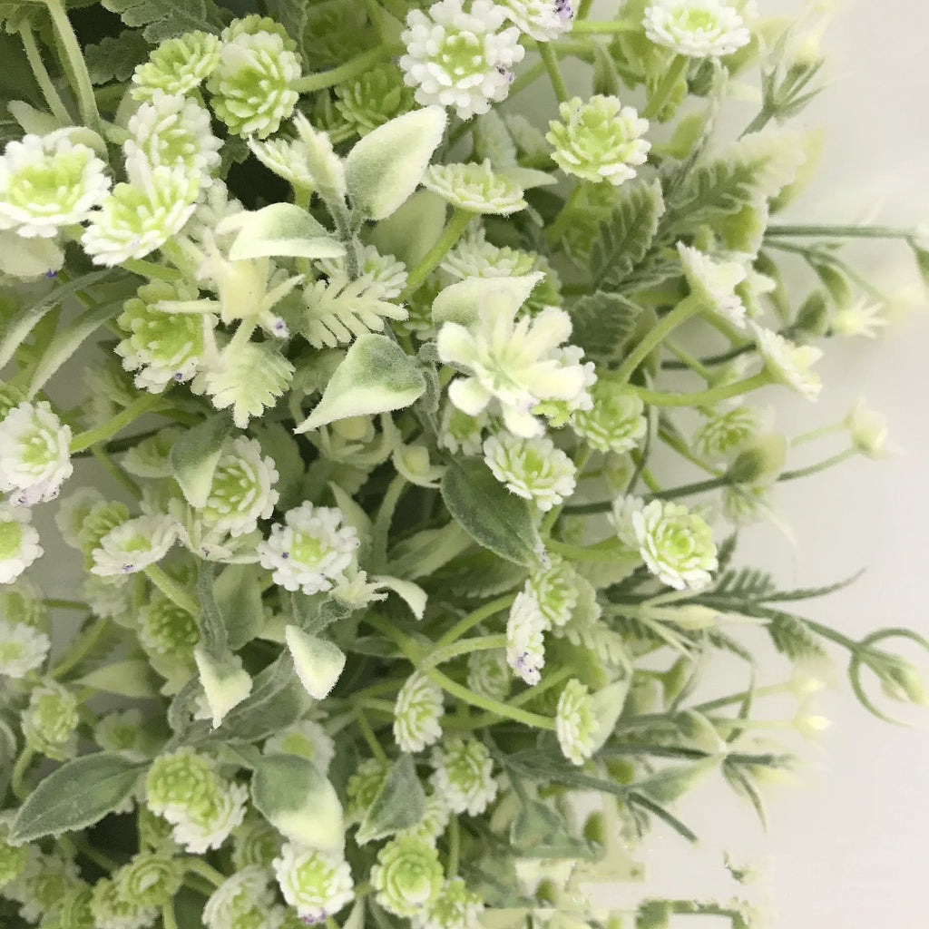 45cm Artificial Babysbreath Wreath