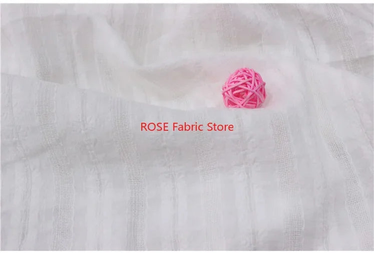 Floral Embroidery Cotton Fabric