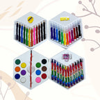 53pcs Multilayer Cartoon Art Pencil Set
