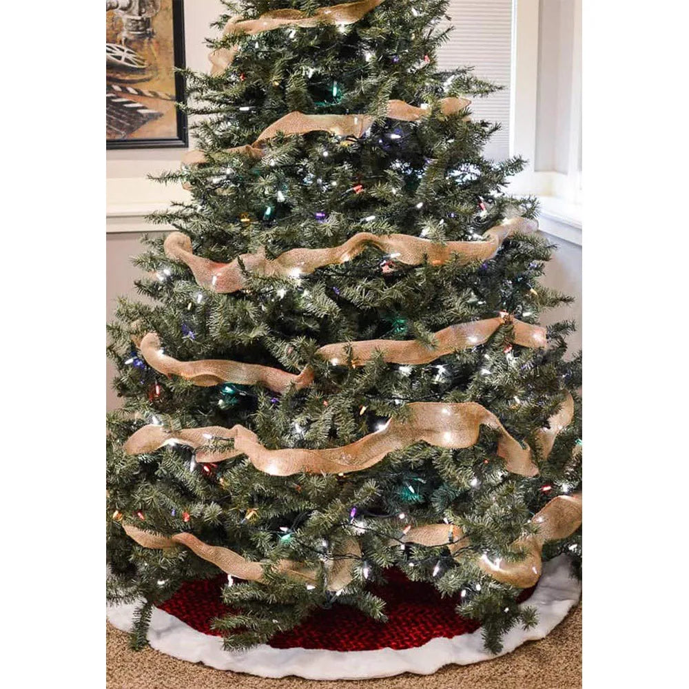 Natural Burlap Ribbon Roll