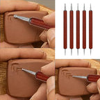 Pottery Clay Sculpting Tools Kit 40 Pcs/Set Ceramic Wax Clays Carving Tools