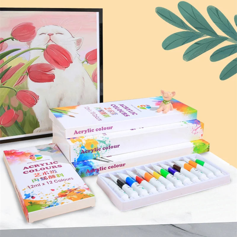 Acrylic Paint Set 12/18/24/36
