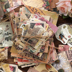 100 sheet Creative Scrapbook Vintage Materials Paper Combo Kit