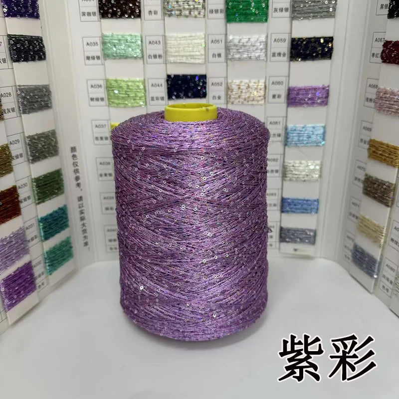 Sequins Beaded Yarn