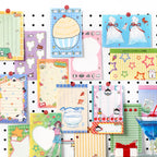 100 sheets Rainbow Era Series Kawaii Message Scrapbooking