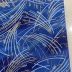 Japanese Style Kimono Bronzed Cotton Fabric