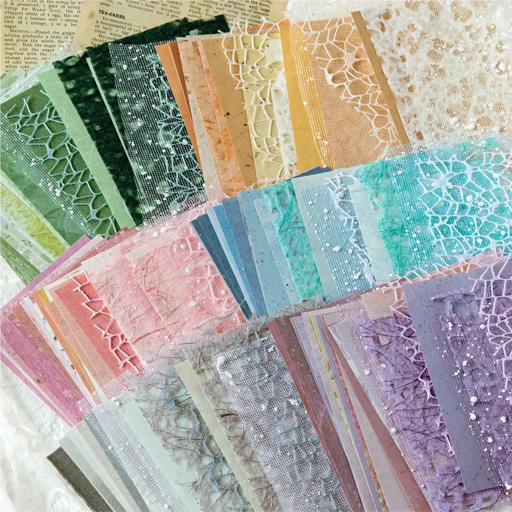 26pcs/pack Scrapbook Paper Gauze Materials DIY Scrapbooking