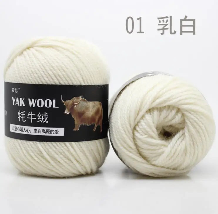 Yak 3-Strand Wool Yarn
