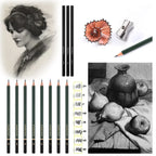 19-Piece Sketching Drawing Art Set