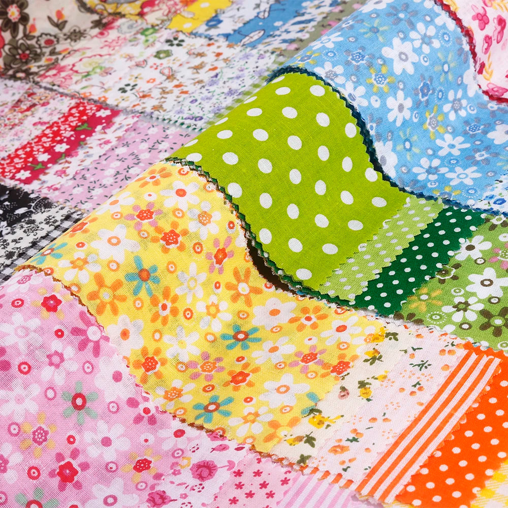 Pre-Cut Jelly Roll Cotton Fabric