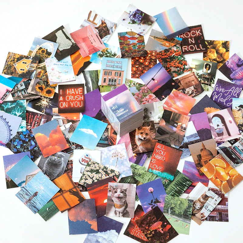 400 pcs Craft Vintage Scrapbooking Paper