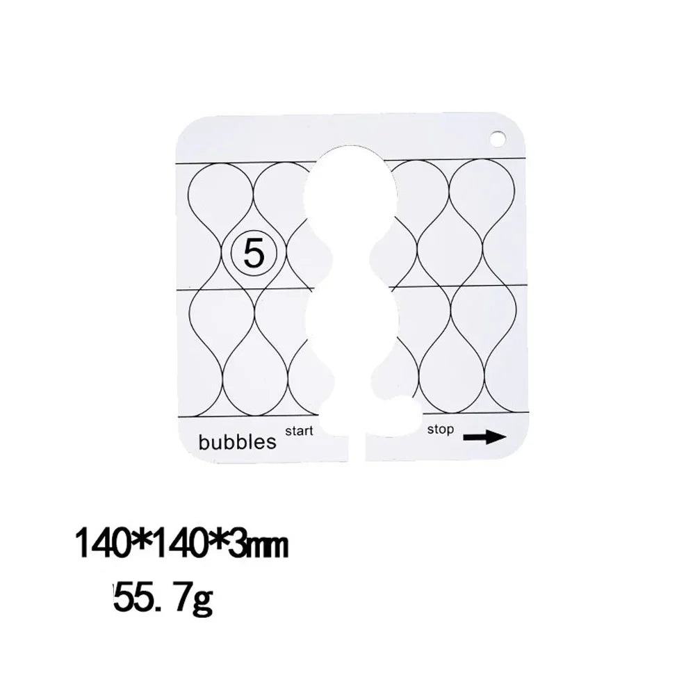 Quilting Tools Patchwork Ruler Templates Set