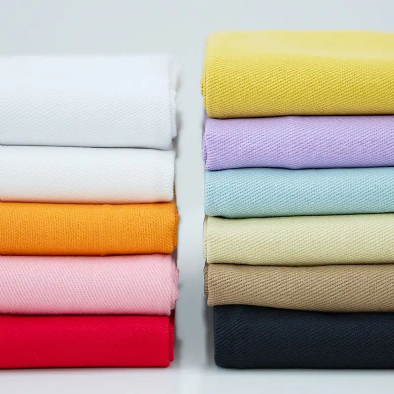 Cotton Colored Thick Denim Fabric