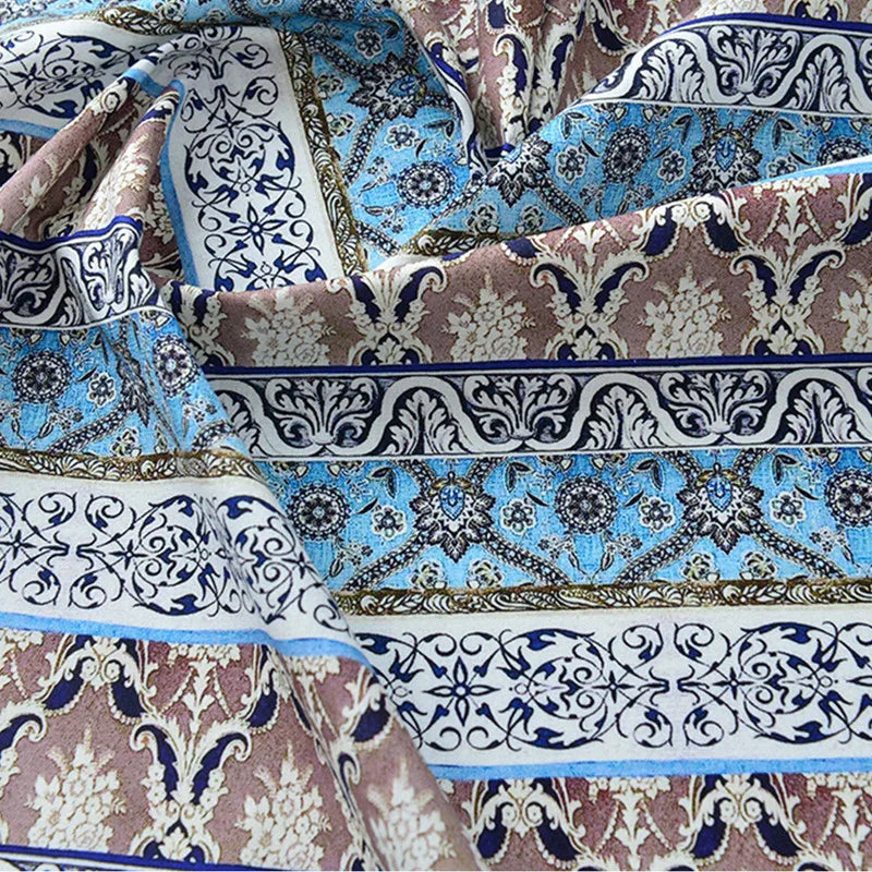50x55/110cm Bohemian Style Motif, Quality Designer Cotton Fabrics