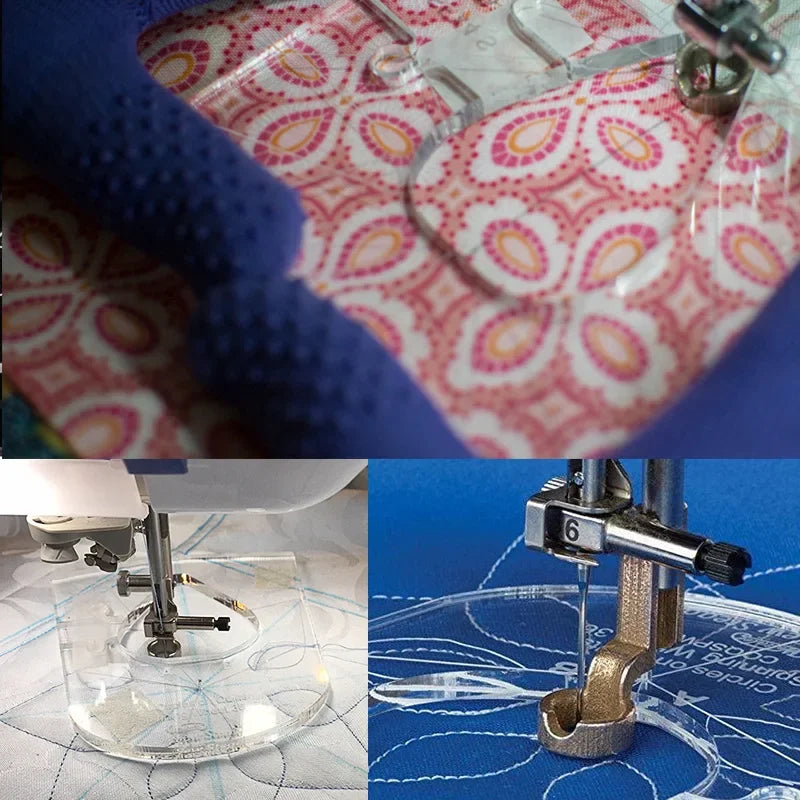 6Pcs Patchwork Ruler Quilting Ruler