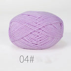 50g Milk Cotton Crochet Yarn 4ply