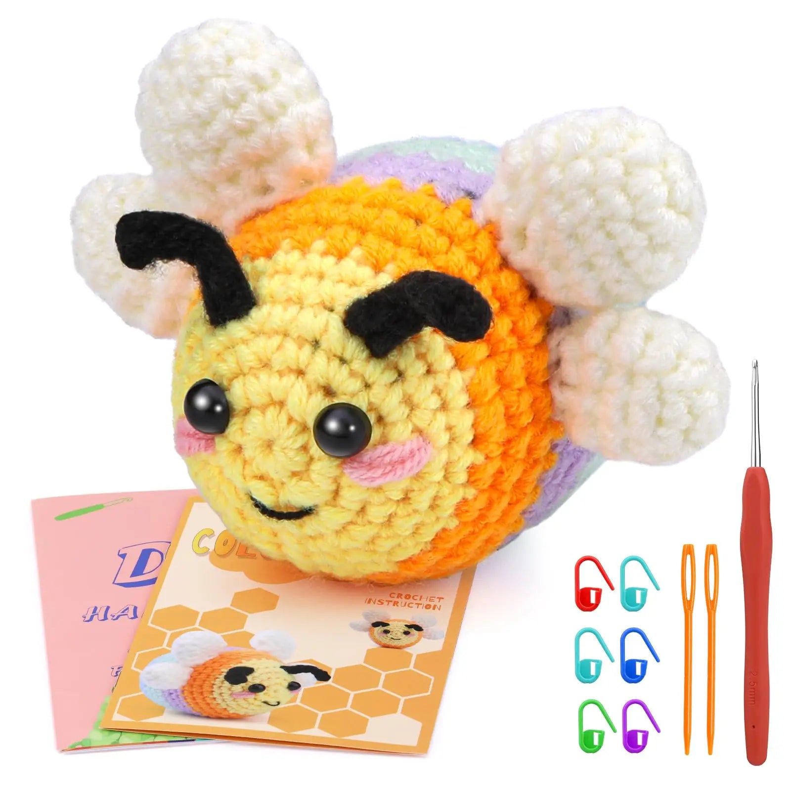 Crochet Animal Kit Bee