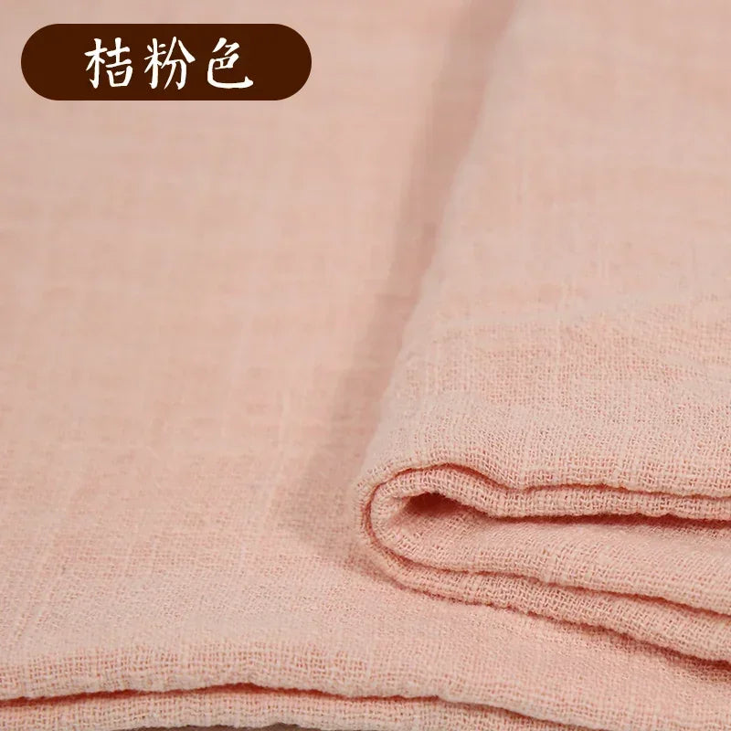 Soft Thin Linen Cotton Fabric