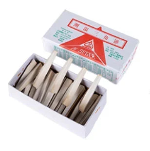 Pottery Kiln Temperature Measurement Triangular Cone Ceramic