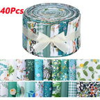 40Pcs Japanese Jelly Roll Strips Fabric Cotton