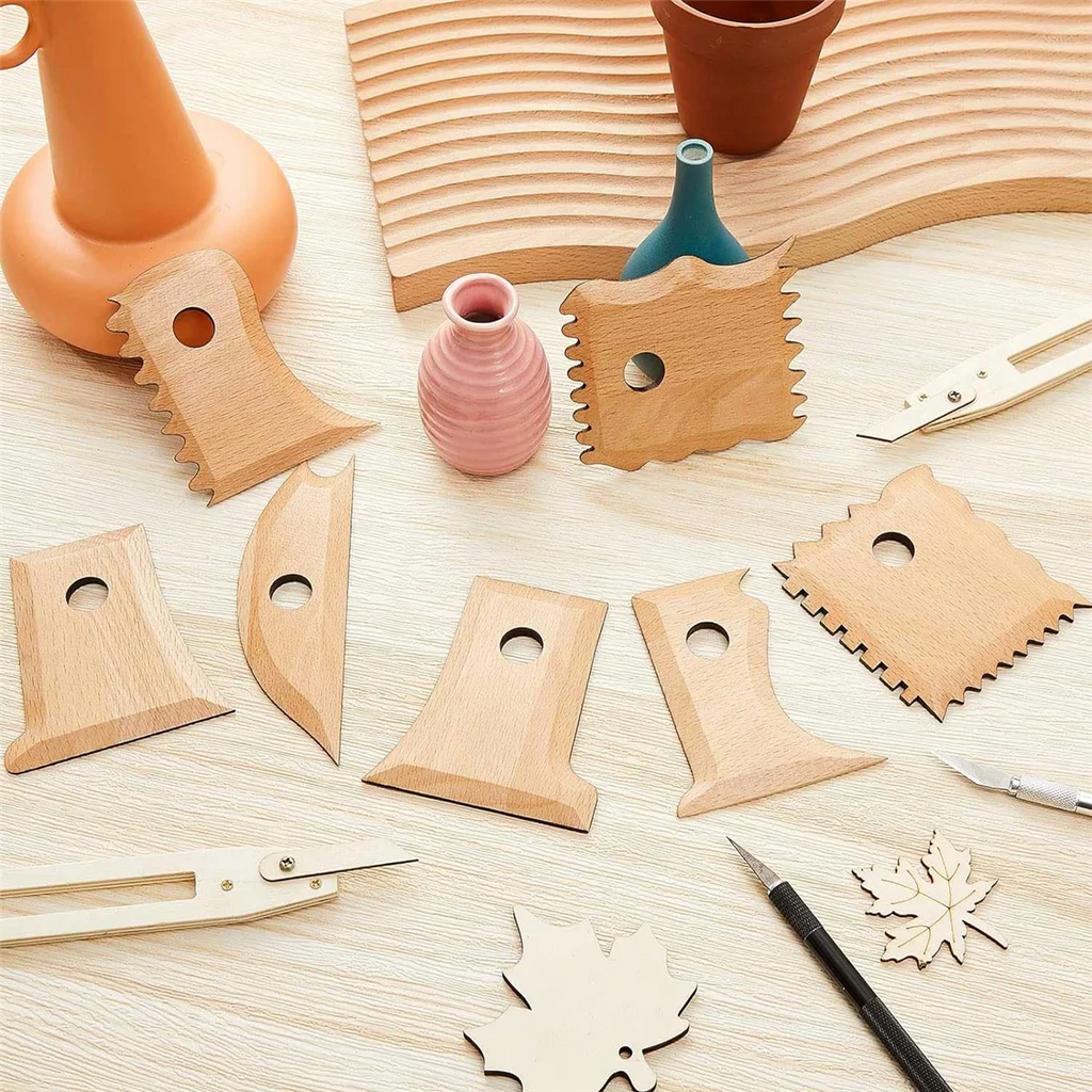 7 Pieces Pottery Tools Pottery Foot Shaper